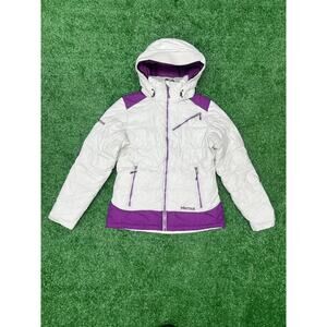 WMNS Marmot Sling Shot Jacket White Purple SZ Small